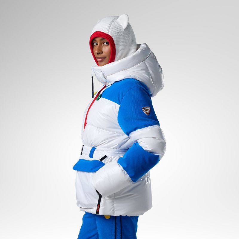 Дамско скиорско яке Rossignol JCC Corduroy Down white 4
