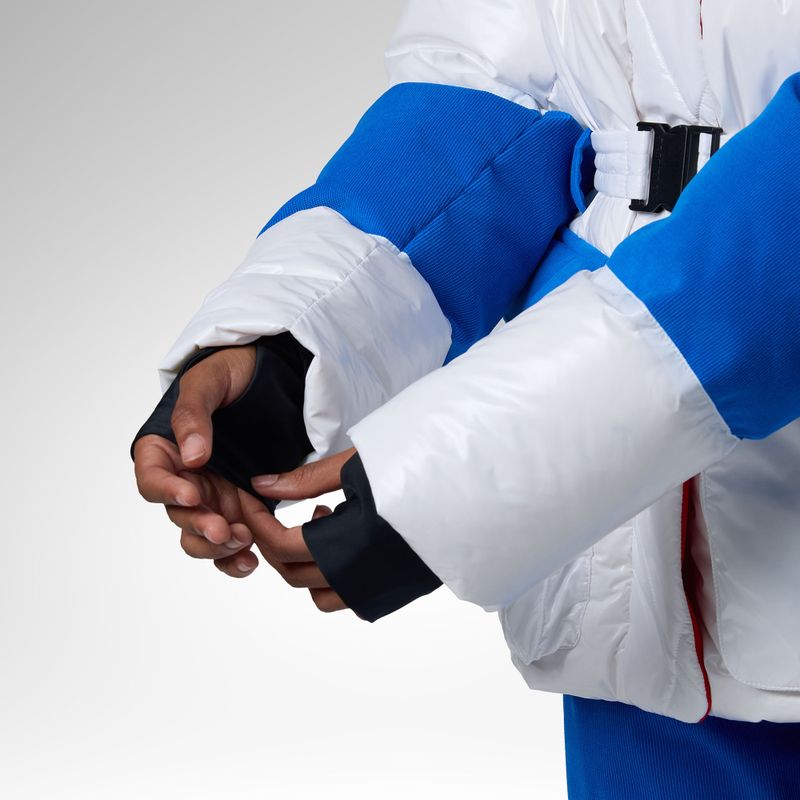 Дамско скиорско яке Rossignol JCC Corduroy Down white 10