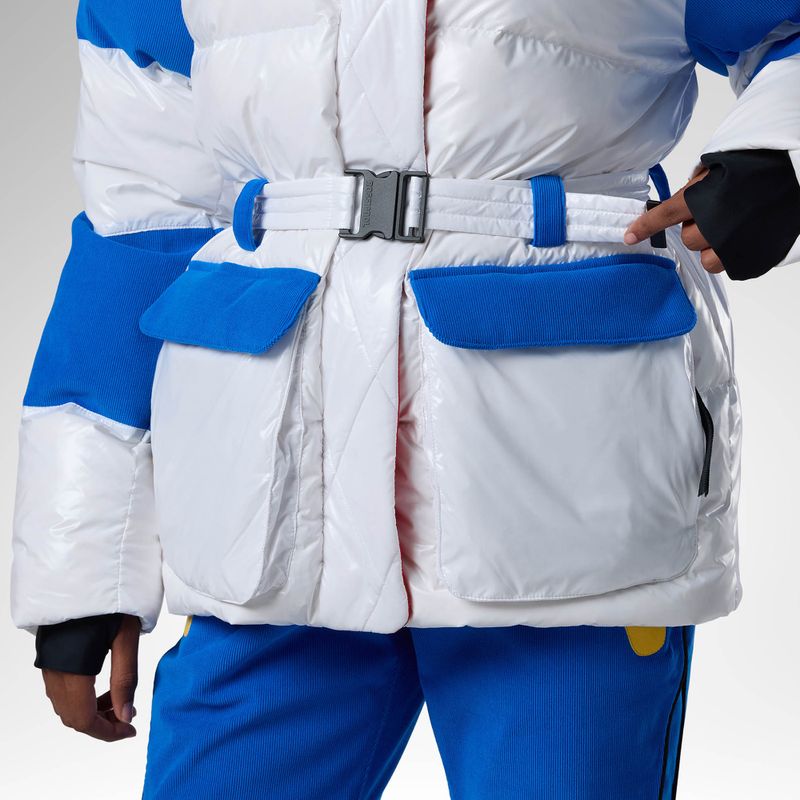 Дамско скиорско яке Rossignol JCC Corduroy Down white 12