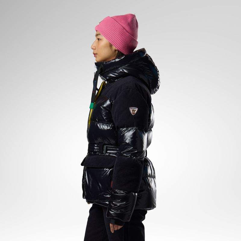 Дамско скиорско яке Rossignol JCC Corduroy Down black 4