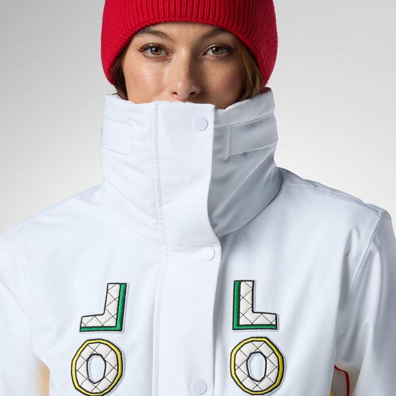 Дамски скиорски гащеризон Rossignol JCC white 5