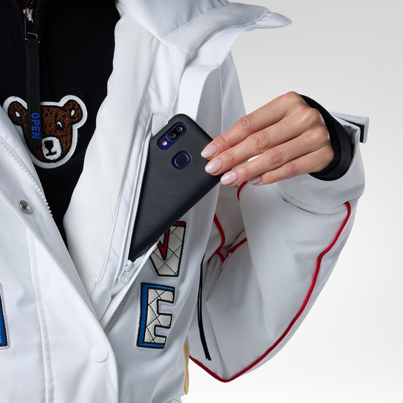 Дамски скиорски гащеризон Rossignol JCC white 7