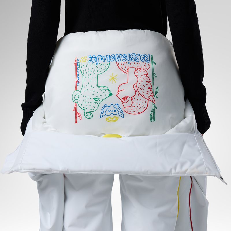 Дамски скиорски гащеризон Rossignol JCC white 12