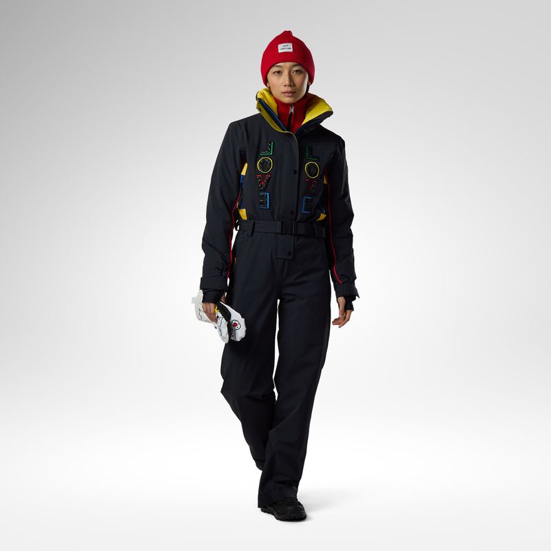 Дамски скиорски гащеризон Rossignol JCC black 2