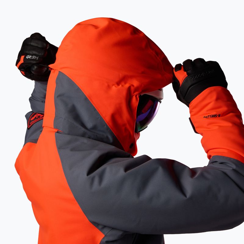 Мъжко скиорско яке Rossignol Hero Insulated neon red 8