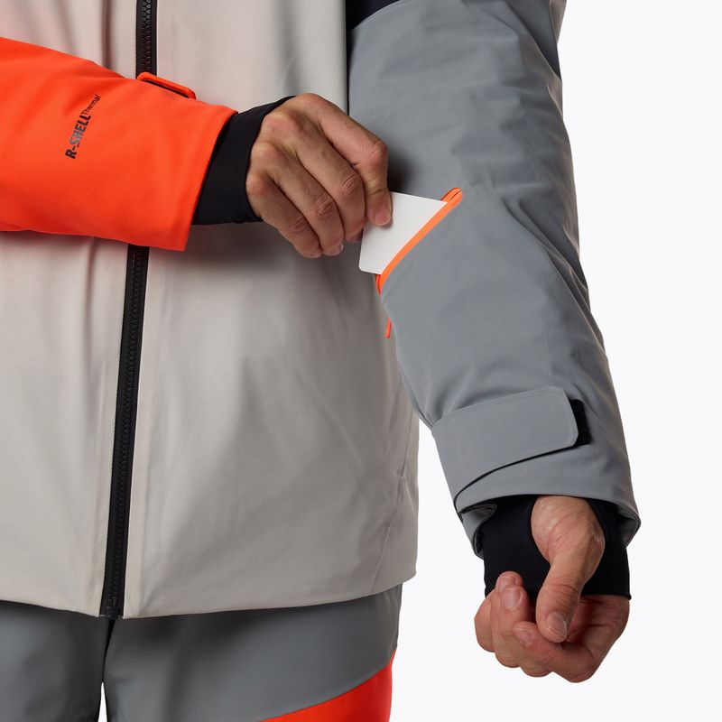 Мъжко скиорско яке Rossignol Hero 4WS Insulated llght grey 15