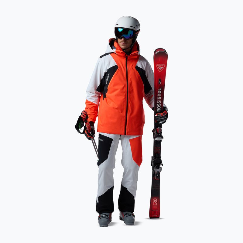 Мъжко скиорско яке Rossignol Hero 4WS Insulated neon red 2