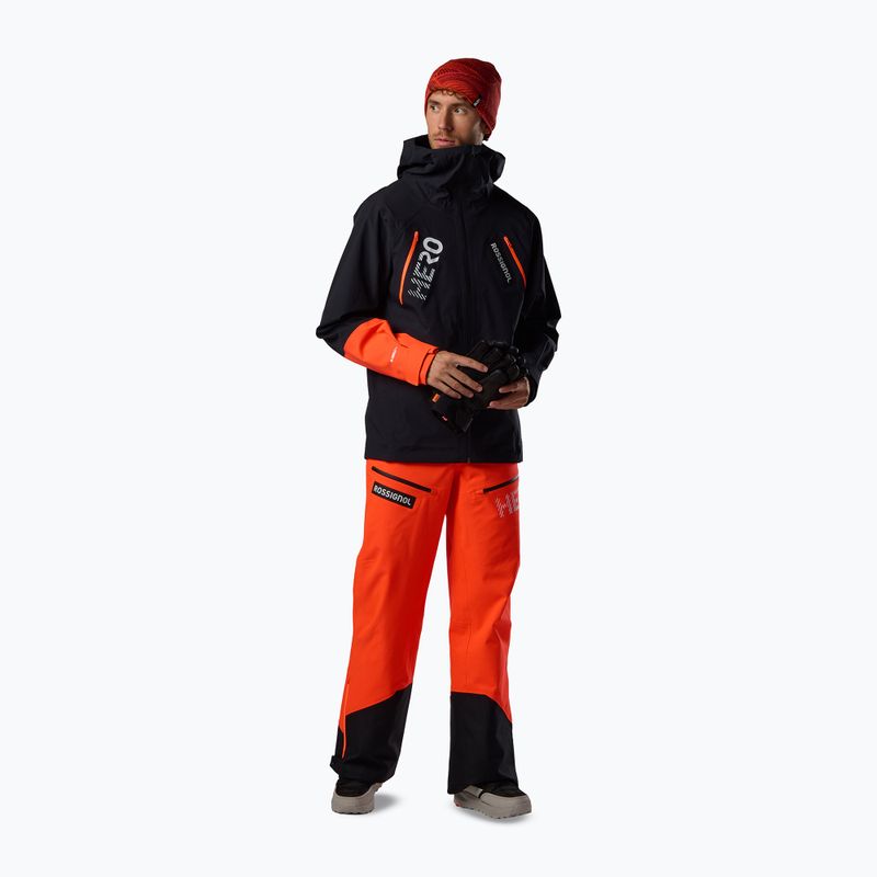 Мъжки скиорски панталони Rossignol Hero Evader 2.0 3L Shell neon red 2