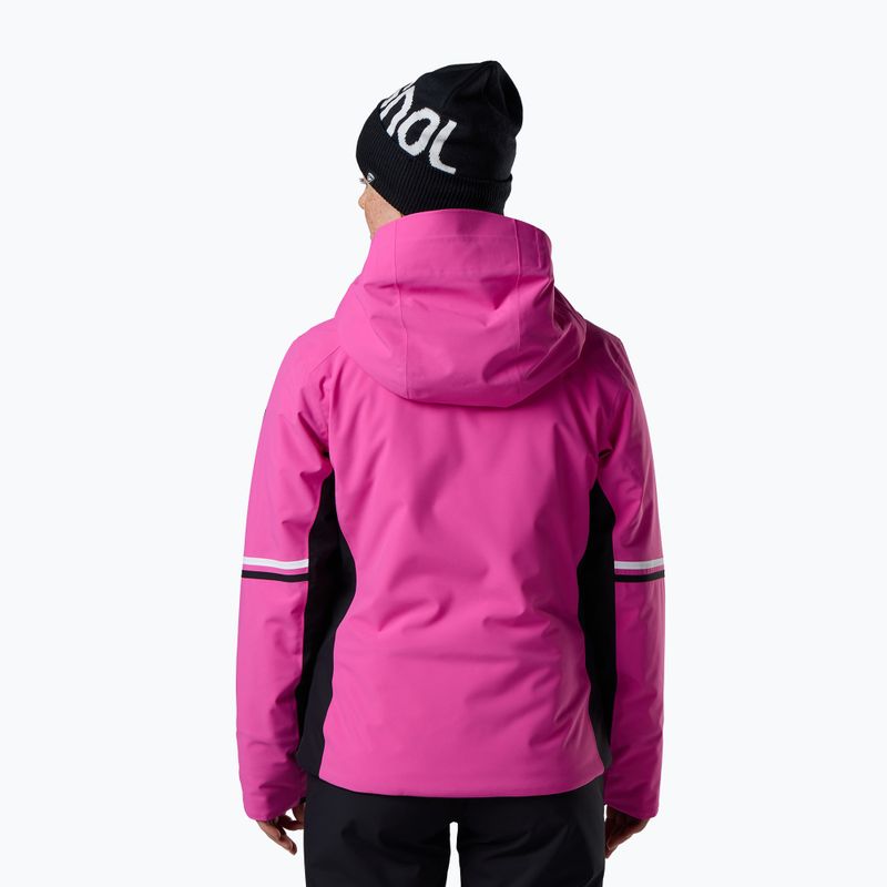 Дамско скиорско яке Rossignol Strawpile Insulated electric fuchsia 3