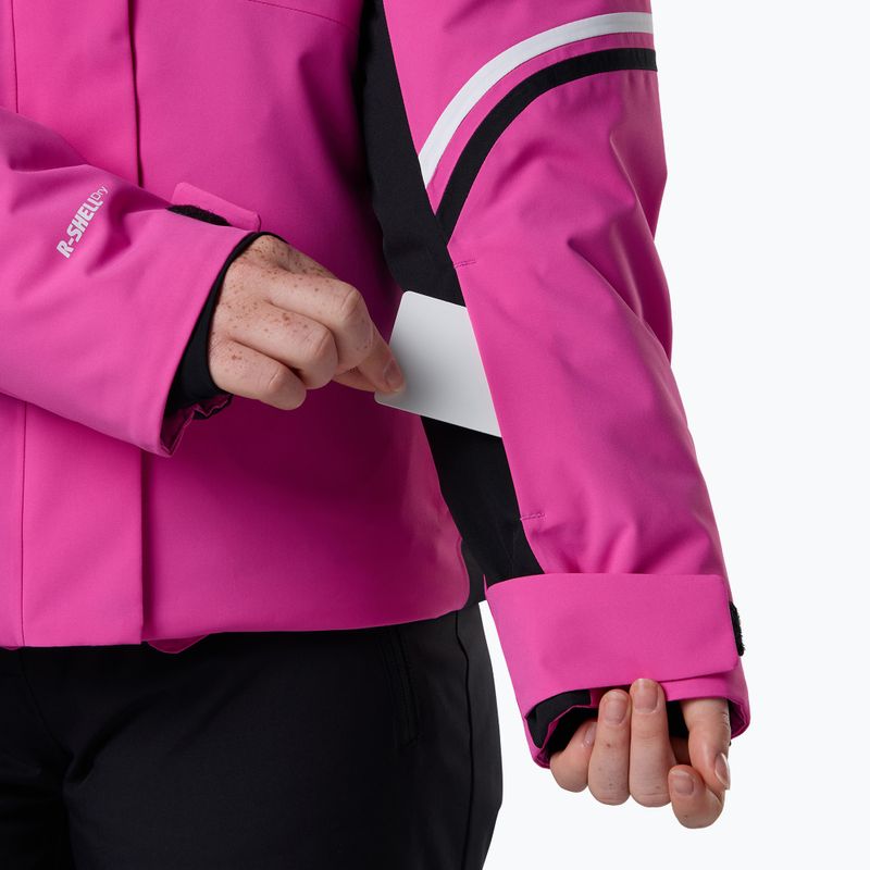 Дамско скиорско яке Rossignol Strawpile Insulated electric fuchsia 7