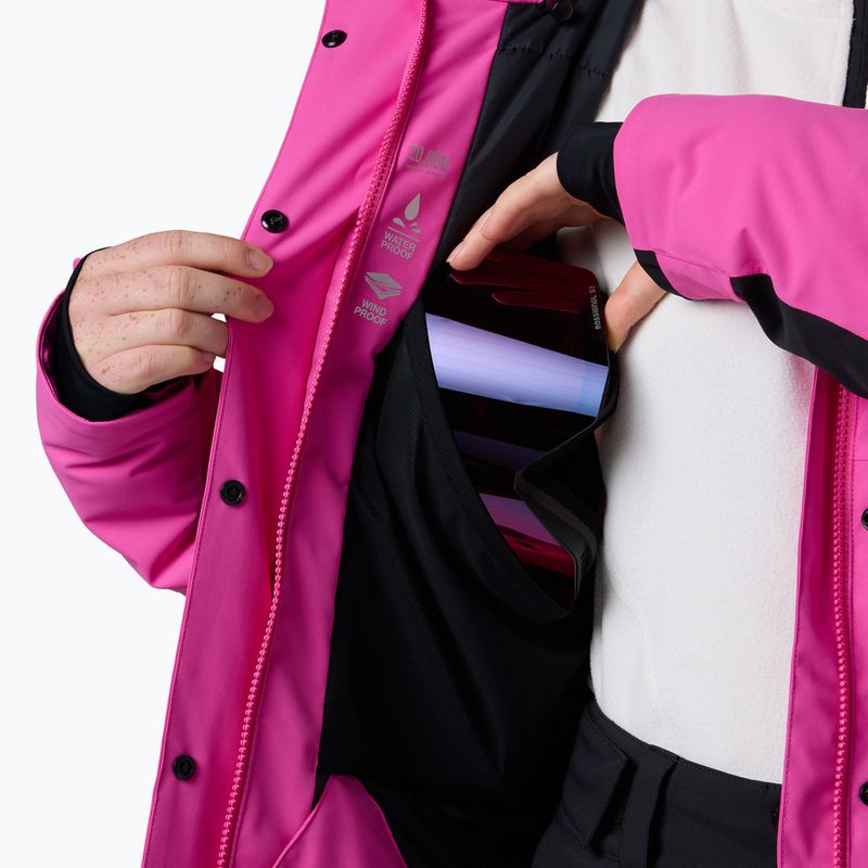 Дамско скиорско яке Rossignol Strawpile Insulated electric fuchsia 10