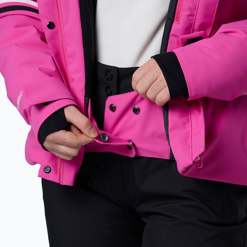 Дамско скиорско яке Rossignol Strawpile Insulated electric fuchsia 12