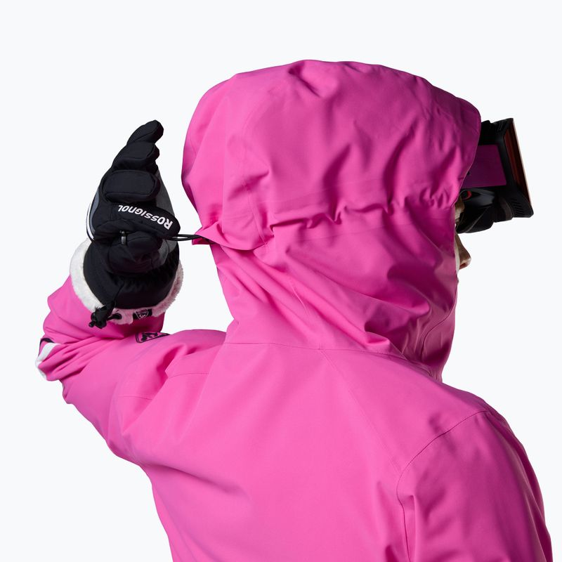 Дамско скиорско яке Rossignol Strawpile Insulated electric fuchsia 14