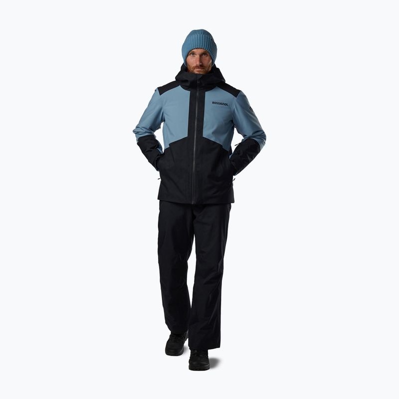 Мъжко скиорско яке Rossignol Rochrun Insulated winward blue/black 2