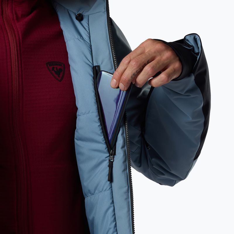 Мъжко скиорско яке Rossignol Rochrun Insulated winward blue/black 7