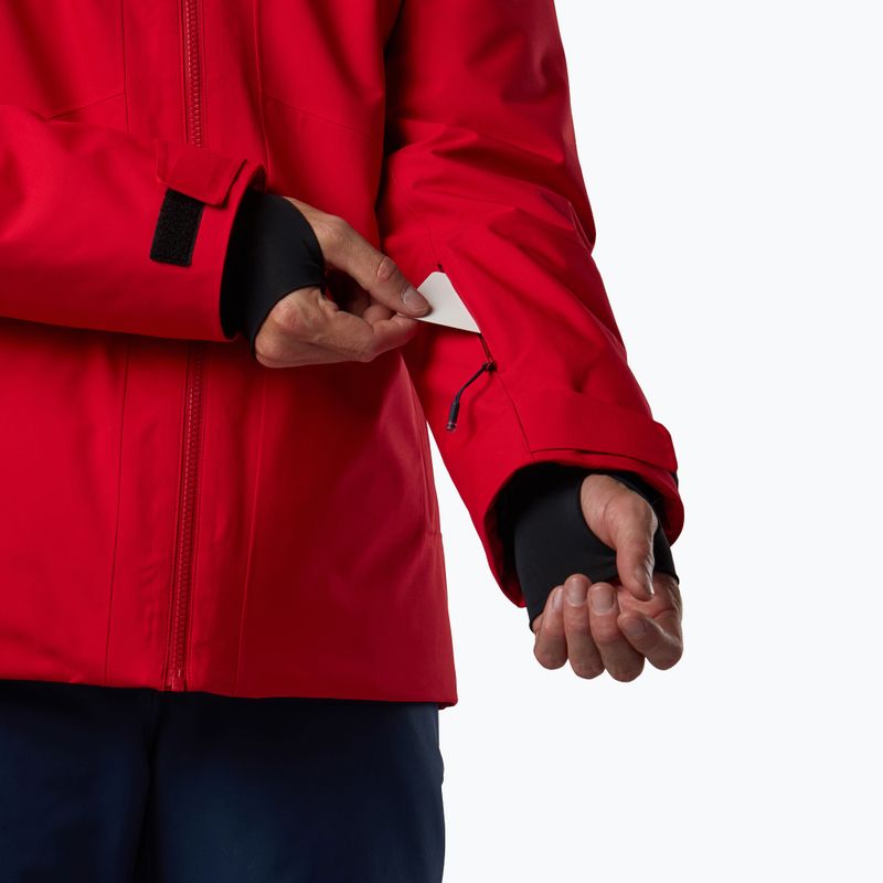 Мъжко скиорско яке Rossignol Rochrun Insulated sport red solid 6