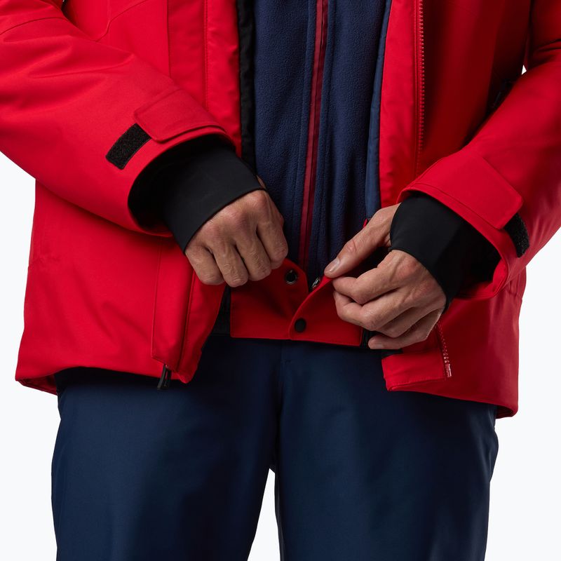 Мъжко скиорско яке Rossignol Rochrun Insulated sport red solid 11