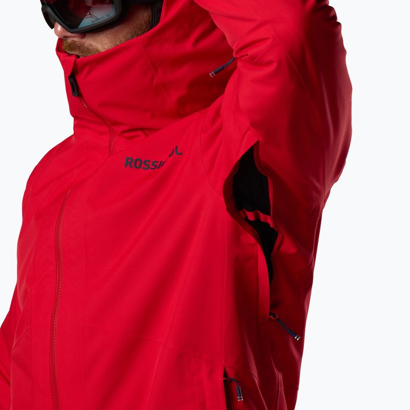 Мъжко скиорско яке Rossignol Rochrun Insulated sport red solid 14