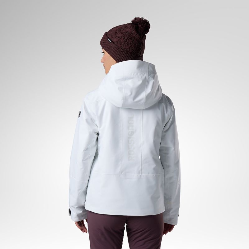 Дамско скиорско яке Rossignol Rochrun Insulated white 3