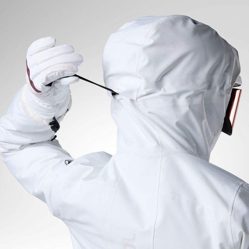 Дамско скиорско яке Rossignol Rochrun Insulated white 8