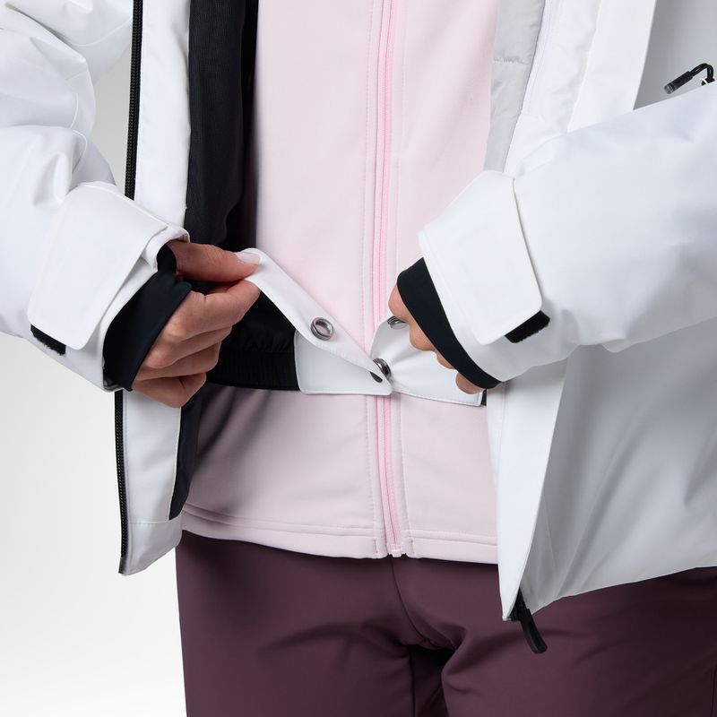 Дамско скиорско яке Rossignol Rochrun Insulated white 14