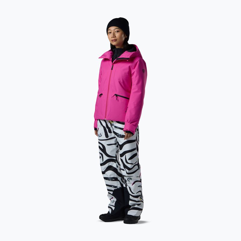 Дамско скиорско яке Rossignol Rochrun Insulated electric fuchsia 2