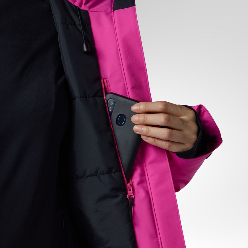 Дамско скиорско яке Rossignol Rochrun Insulated electric fuchsia 10