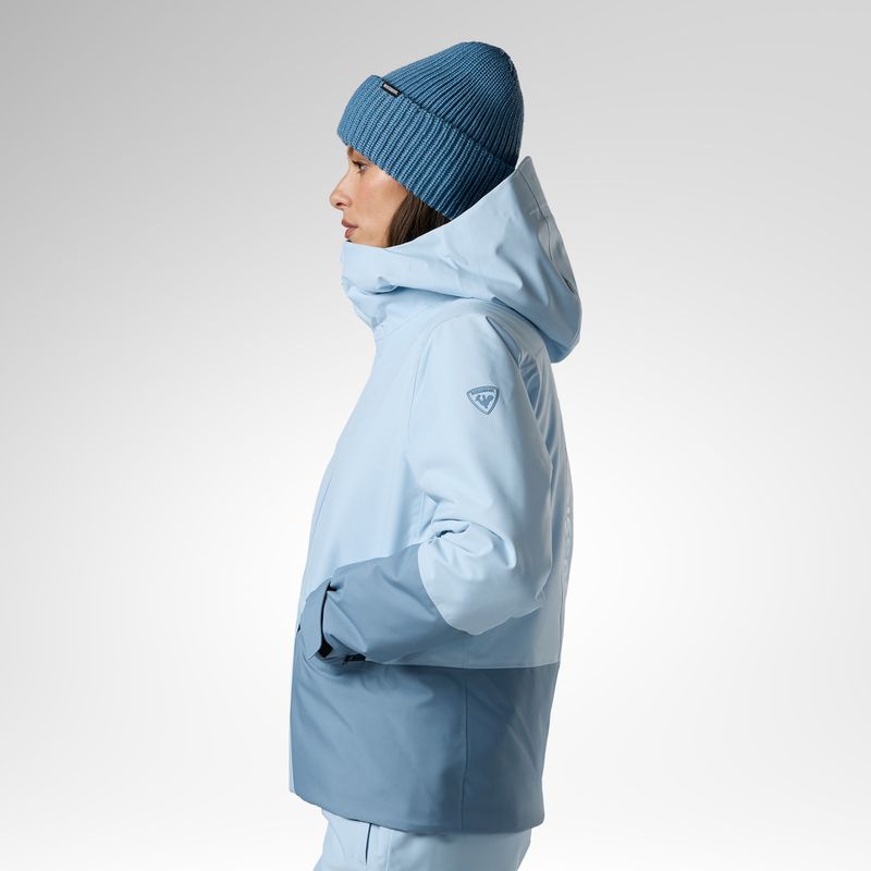 Дамско скиорско яке Rossignol Rochrun Insulated blue aura/windward blue 4