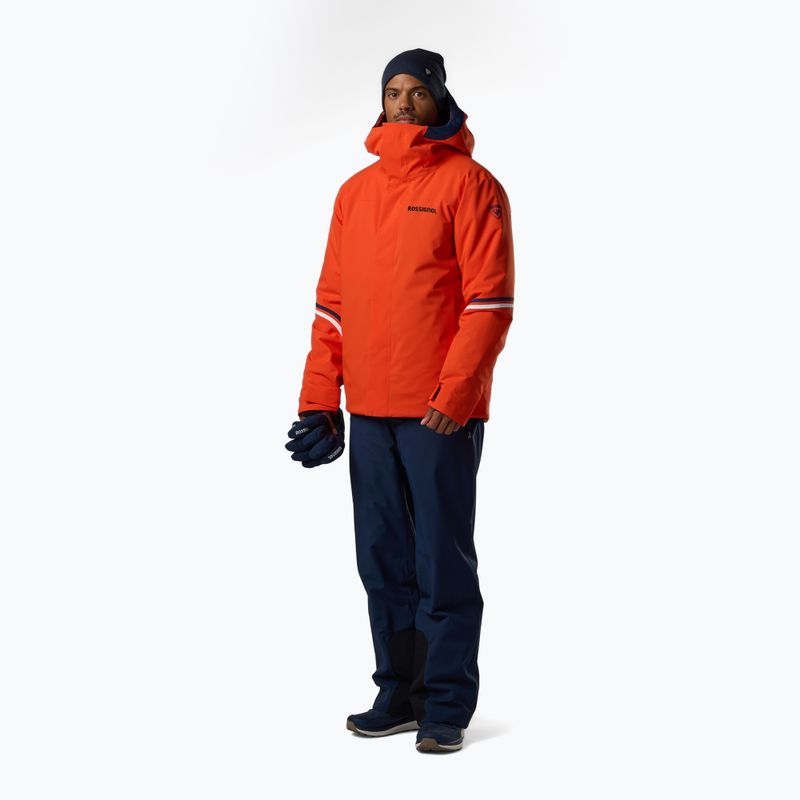 Мъжко скиорско яке Rossignol Strawpile Insulated golden gate 2