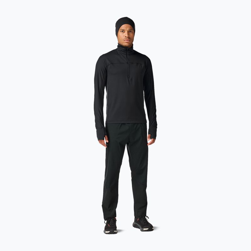 Мъжка термоактивна тениска Rossignol Half Zip First Layer black 2