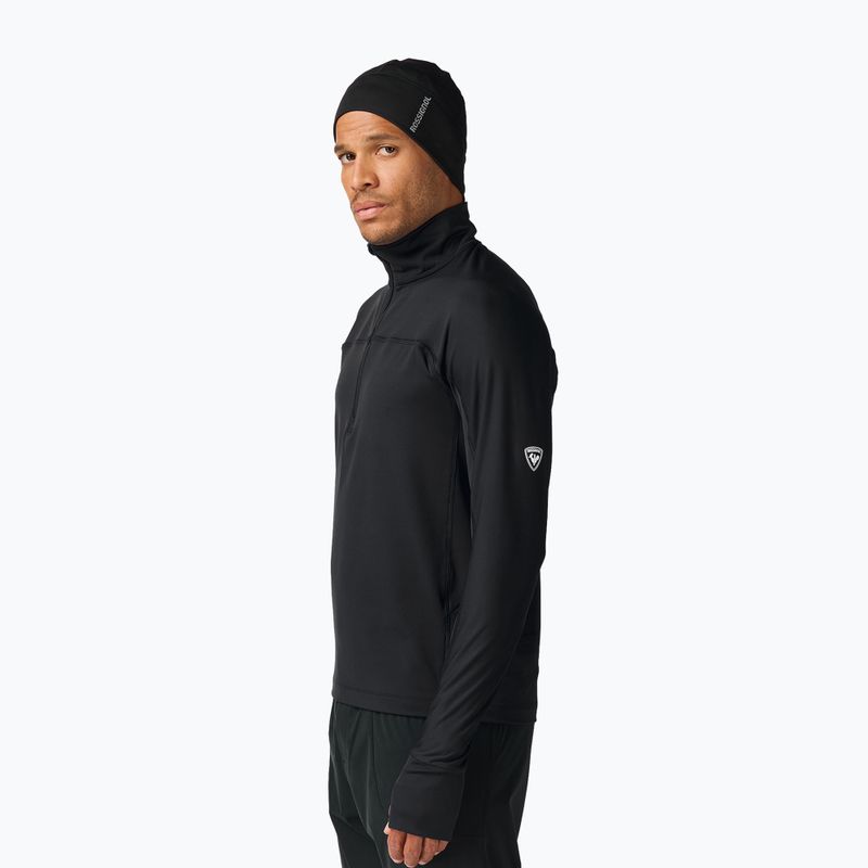 Мъжка термоактивна тениска Rossignol Half Zip First Layer black 4
