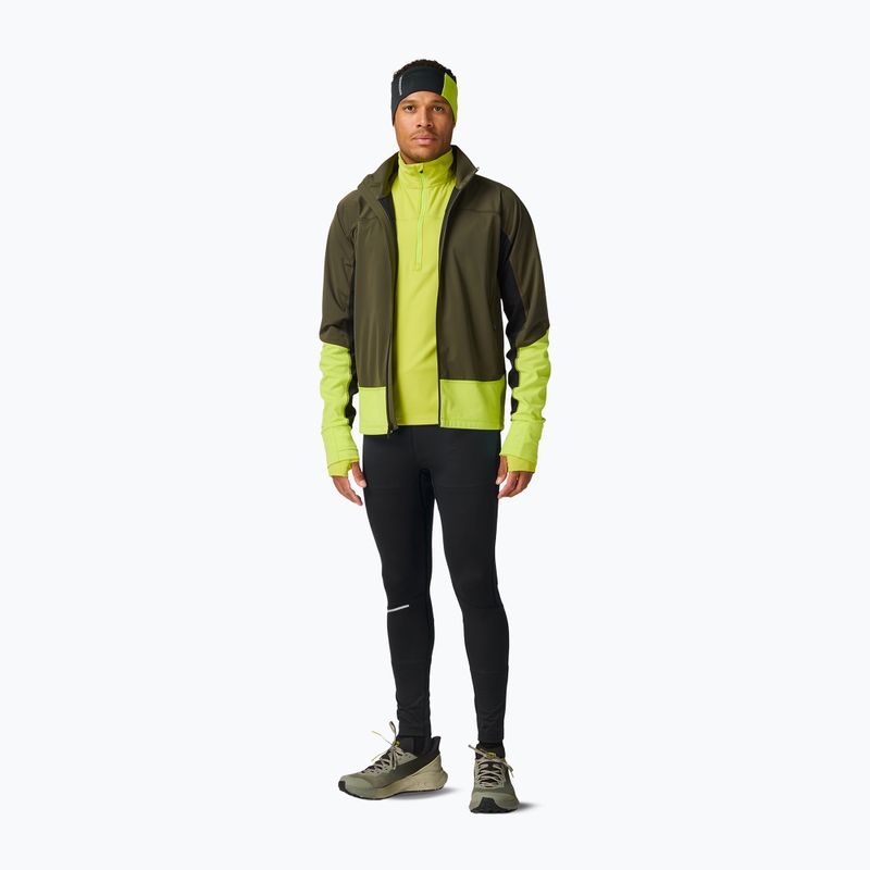 Мъжка термоактивна тениска Rossignol Half Zip First Layer wild lime 2
