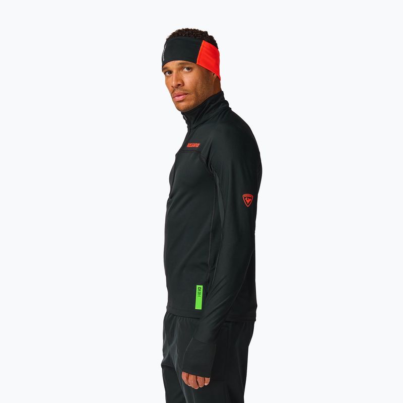 Мъжки суитшърт Rossignol Hero Half Zip First Layer black 4