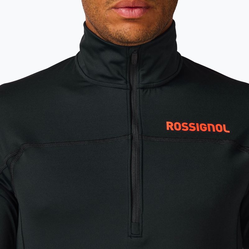 Мъжки суитшърт Rossignol Hero Half Zip First Layer black 5