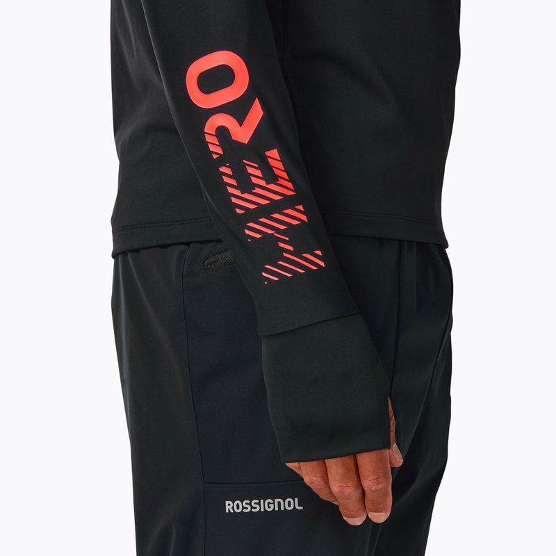 Мъжки суитшърт Rossignol Hero Half Zip First Layer black 6