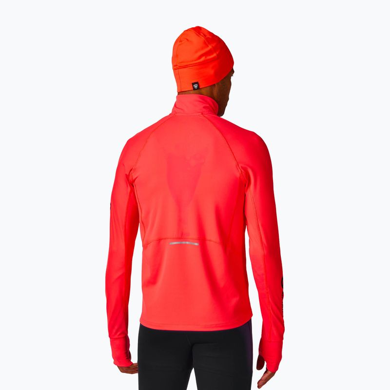 Мъжки суитшърт Rossignol Hero Half Zip First Layer neon red 4