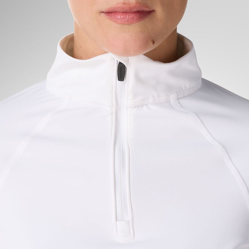Дамски термоактивен суитшърт Rossignol Half Zip First Layer white 4