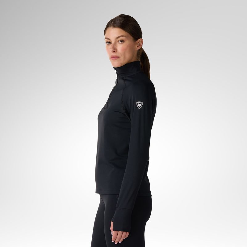 Дамски термоактивен суитшърт Rossignol Half Zip First Layer black 4