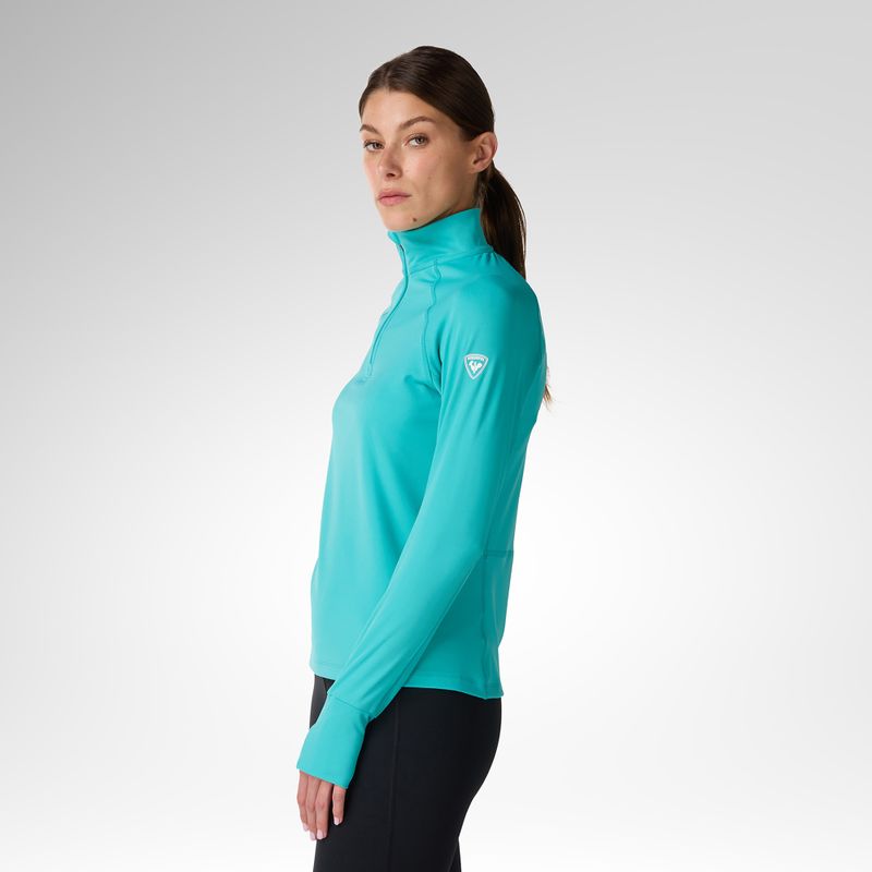 Дамски термоактивен суитшърт Rossignol Half Zip First Layer baltic 4
