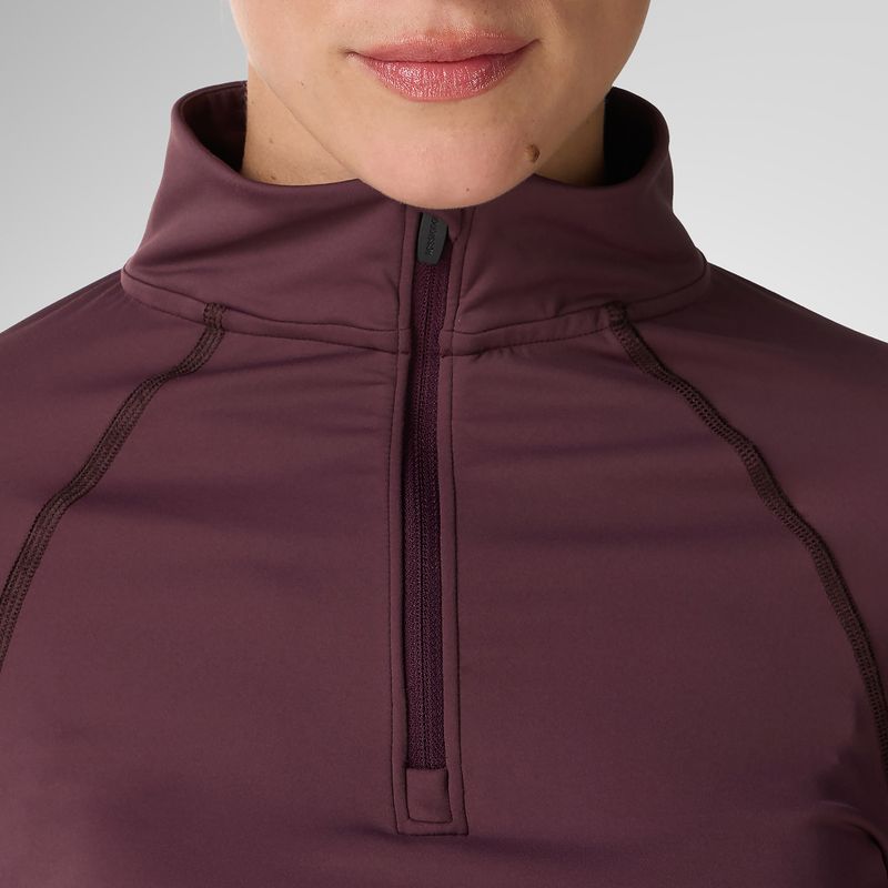 Дамски термоактивен суитшърт Rossignol Half Zip First Layer huckleberry 5