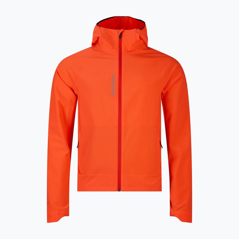 Мъжко яке за скитуринг Rossignol Venon Wind Hoodie neon red 10