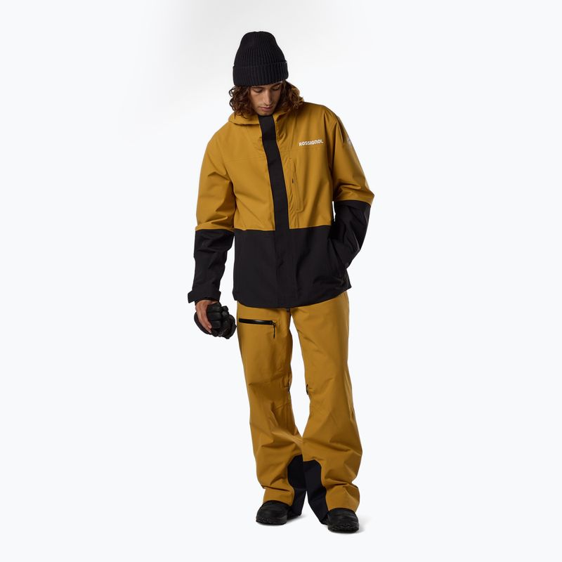 Мъжко скиорско яке Rossignol Desafio 2L Shell dusted ochre 2