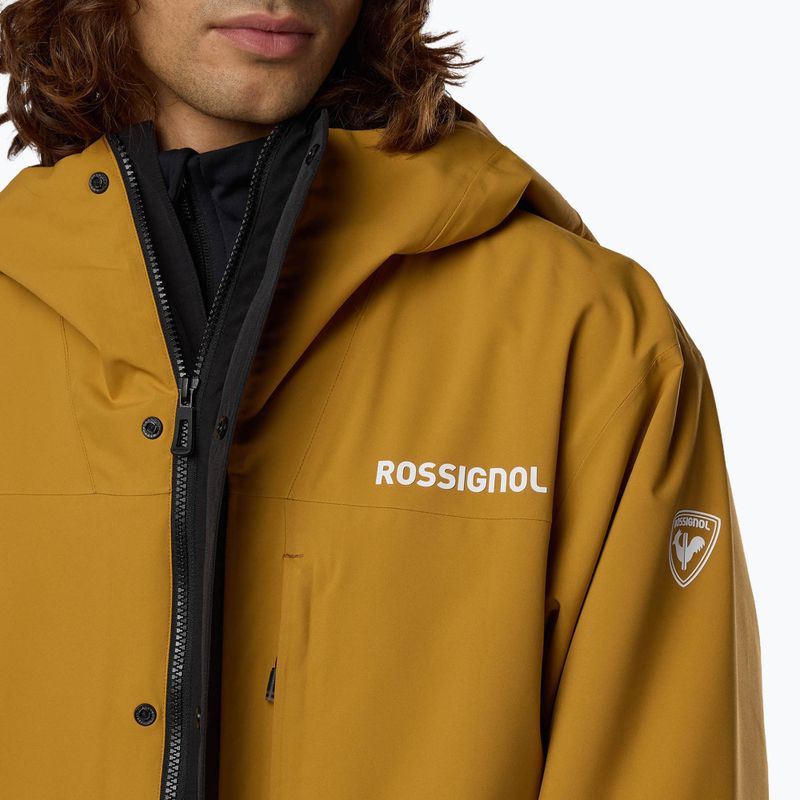 Мъжко скиорско яке Rossignol Desafio 2L Shell dusted ochre 5
