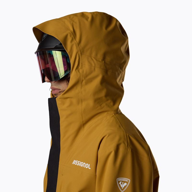 Мъжко скиорско яке Rossignol Desafio 2L Shell dusted ochre 7