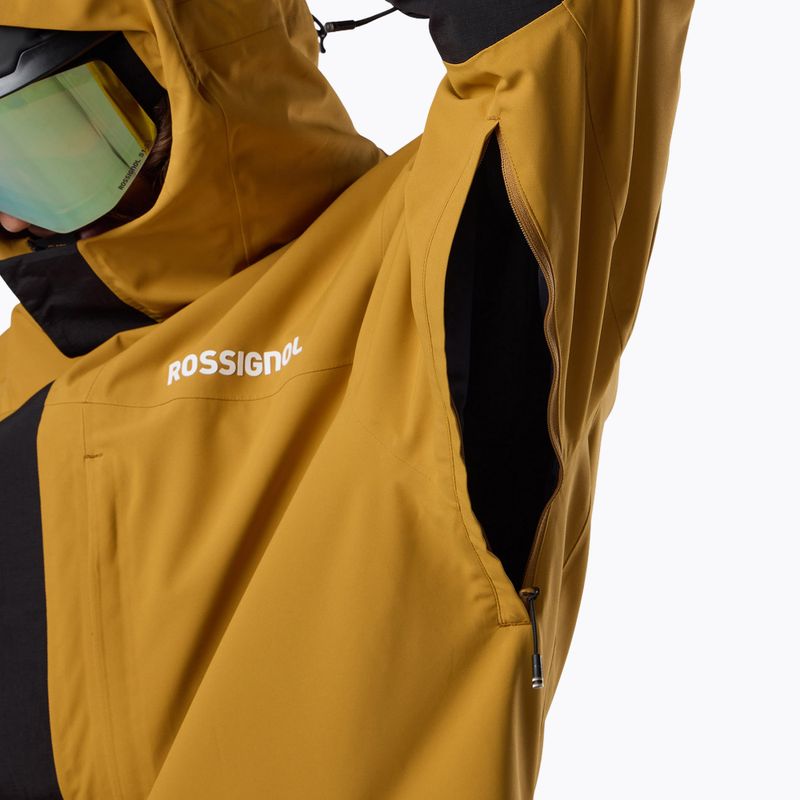 Мъжко скиорско яке Rossignol Desafio 2L Shell dusted ochre 9