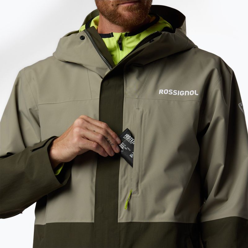 Мъжко скиорско яке Rossignol Desafio 2L Shell vetiver 6