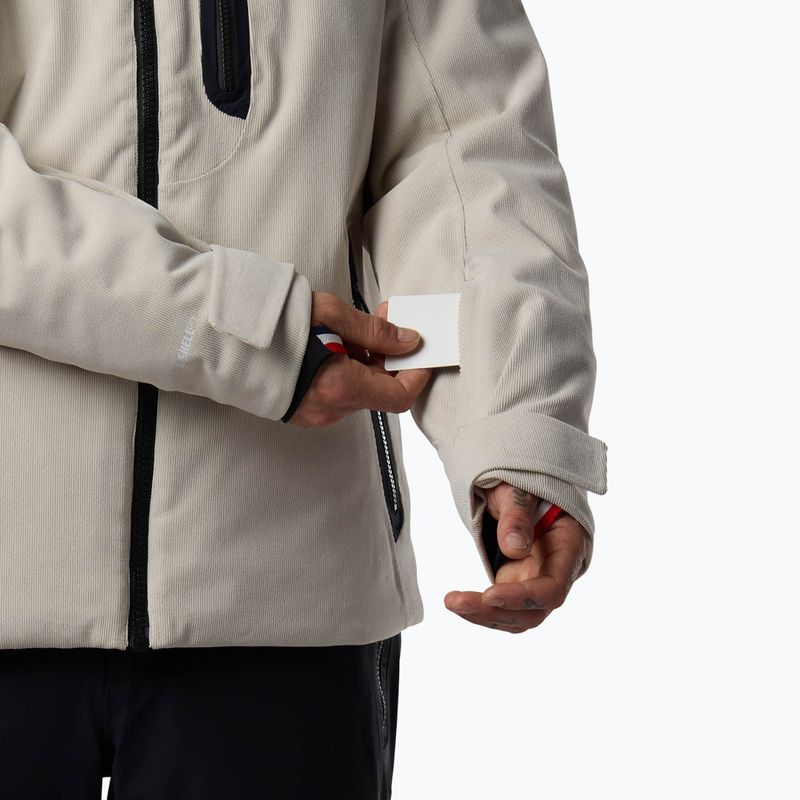Мъжко скиорско яке Rossignol Corduroy Insulated silver cloud 7