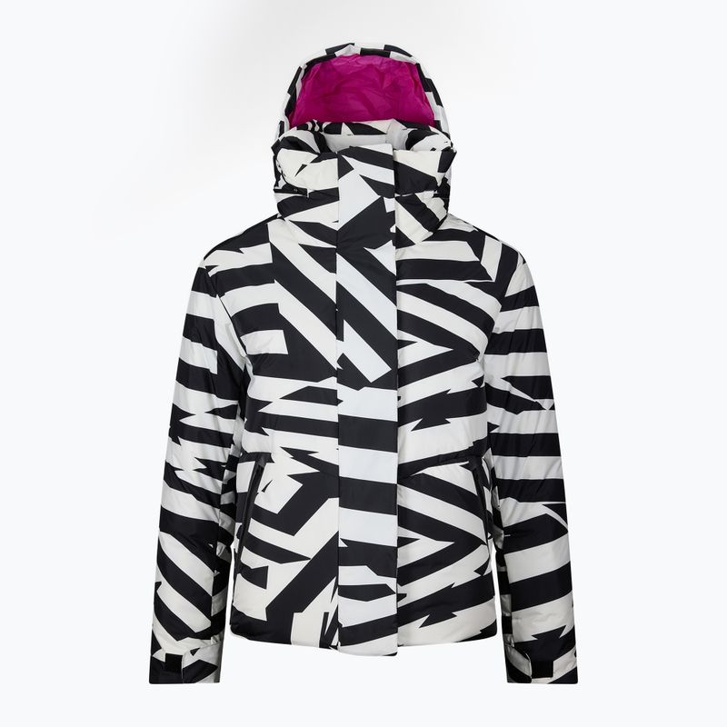 Дамско скиорско яке Rossignol Snowblaze Down resort bold lines black 16