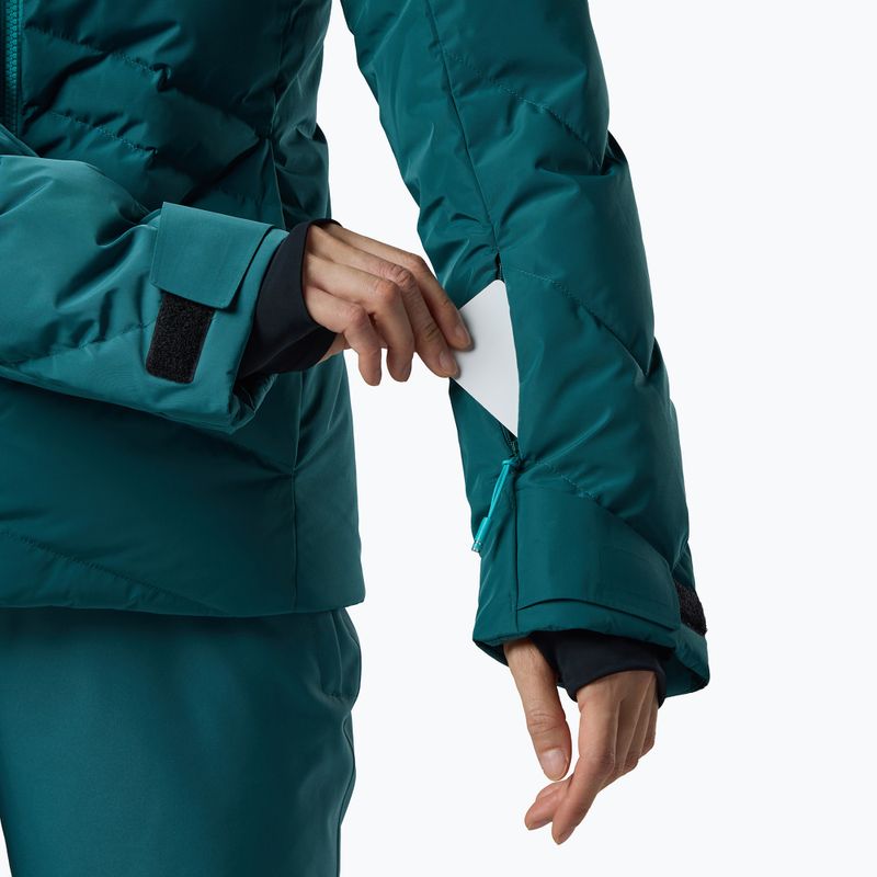 Дамско скиорско яке Rossignol Staci Insulated transformative teal pearly 7