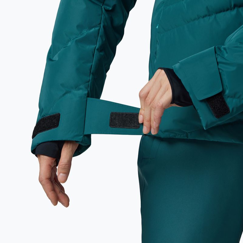 Дамско скиорско яке Rossignol Staci Insulated transformative teal pearly 8